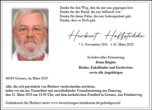 Herbert Hoffstedde