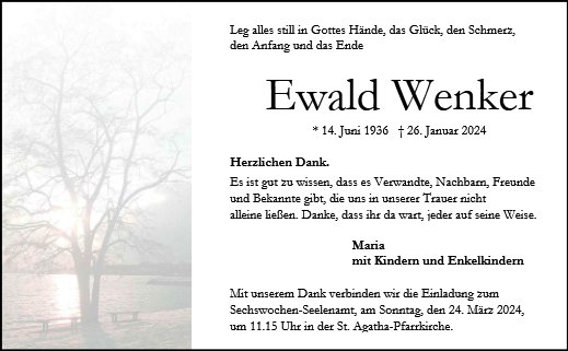 Ewald Wenker