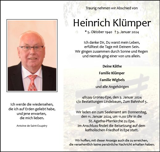 Heinrich Klümper