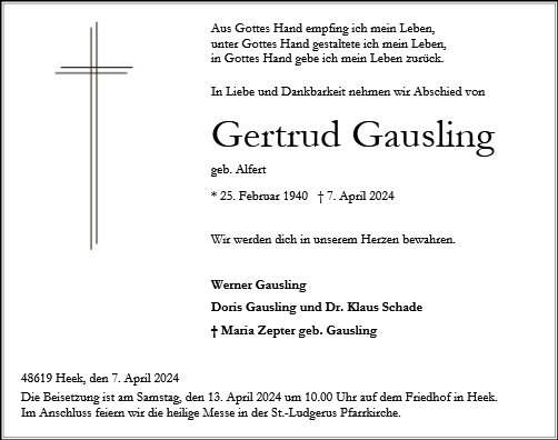 Gertrud Gausling