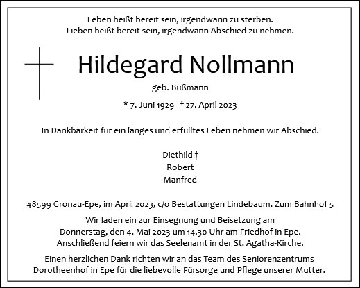 Hildegard Nollmann
