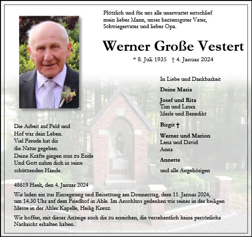 Werner Große Vestert