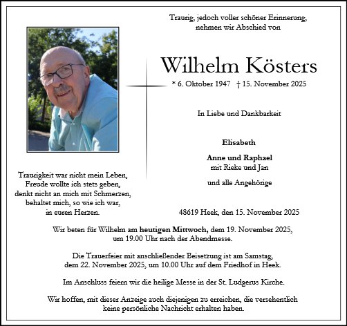 Wilhelm Kösters