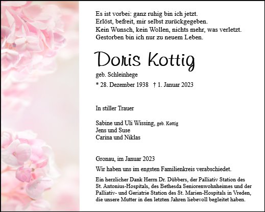 Dorothea Kottig