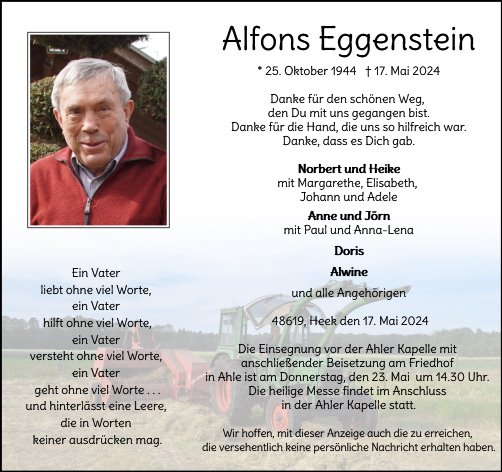 Alfons Eggenstein