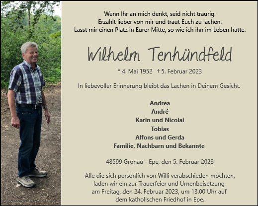 Wilhelm Tenhündfeld