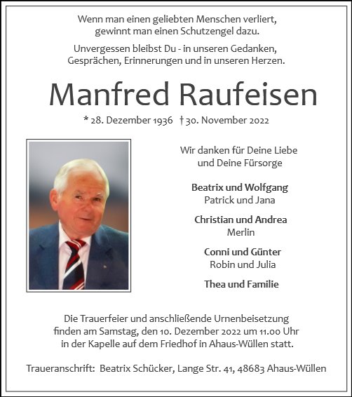Manfred Raufeisen