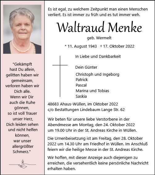 Waltraud Menke