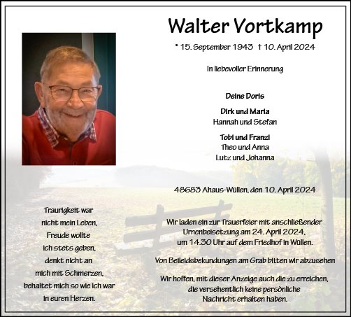 Walter Vortkamp