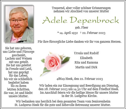 Adele Depenbrock