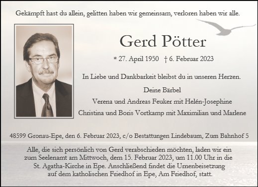Gerhard Pötter