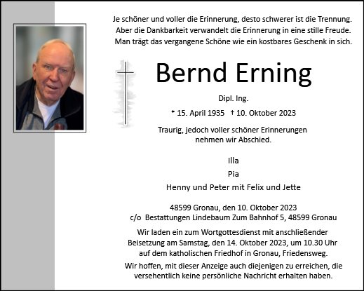 Bernhard Erning
