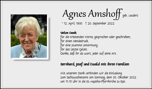 Agnes Amshoff
