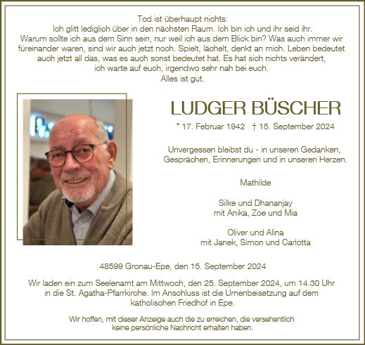 Ludgerus Büscher