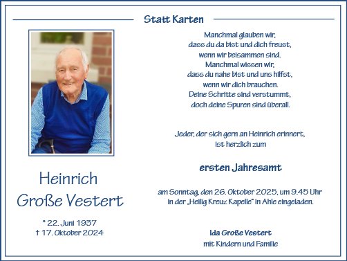 Heinrich Große Vestert