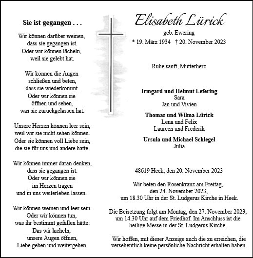 Elisabeth Lürick