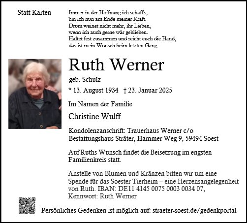 Ruth Werner