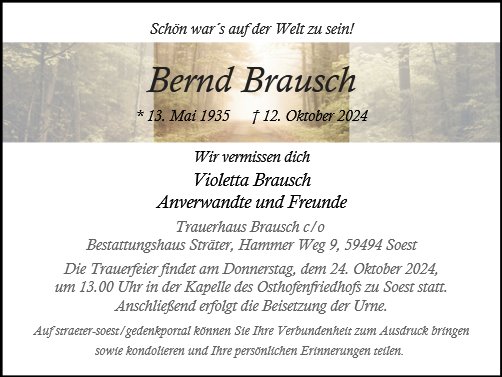 Bernd Brausch