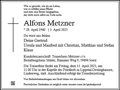 Alfons Metzner