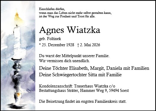 Agnes Wiatzka