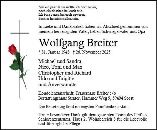 Wolfgang Breiter