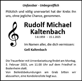 Rudolf Kaltenbach