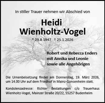 Heidemarie Wienholtz-Vogel