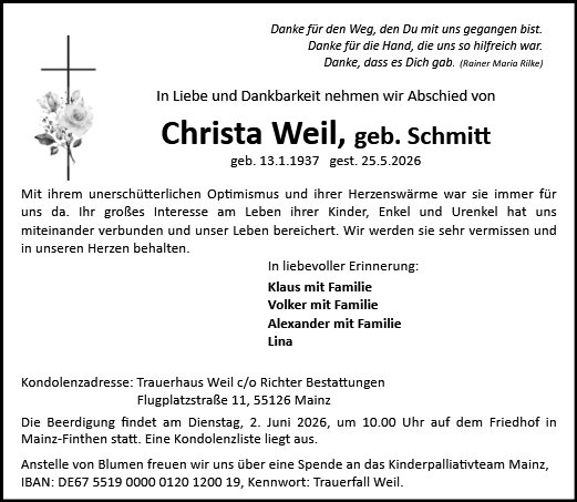 Christa Weil