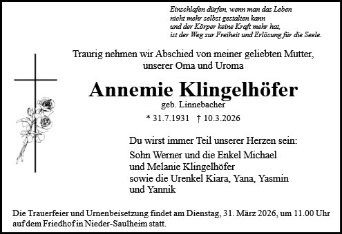 Annemie Klingelhöfer