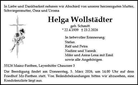 Helga Wollstädter