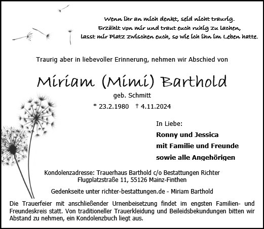 Miriam Barthold