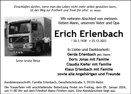 Erich Erlenbach