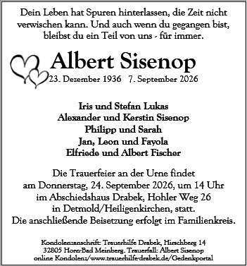 Albert Sisenop