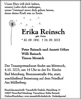 Erika Reinsch