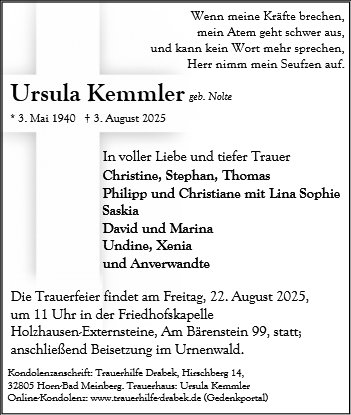 Ursula Kemmler