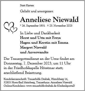 Anneliese Niewald