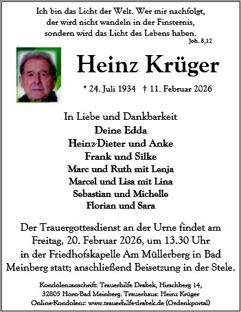 Heinz Krüger