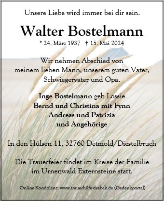 Walter Bostelmann