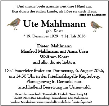 Ute Mahlmann