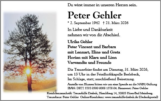 Peter Gehler