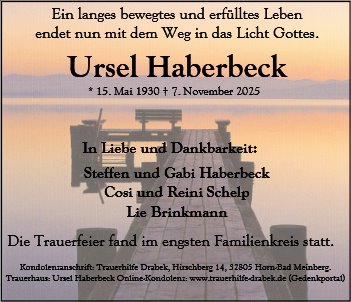 Ursula Haberbeck