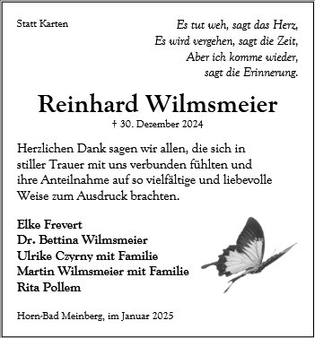 Reinhard Wilmsmeier