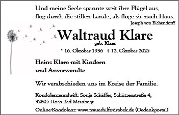 Waltraud Klare