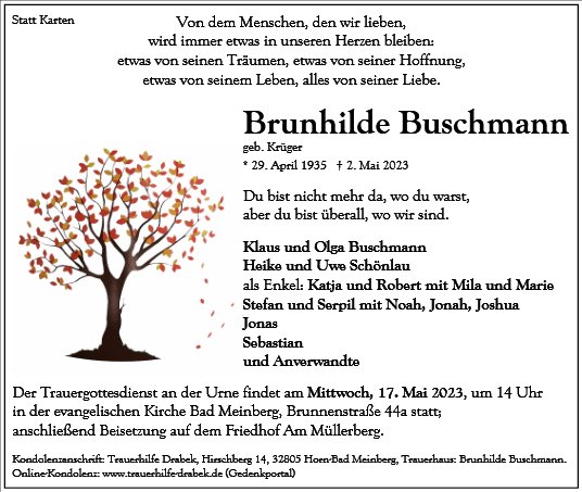 Brunhilde Buschmann