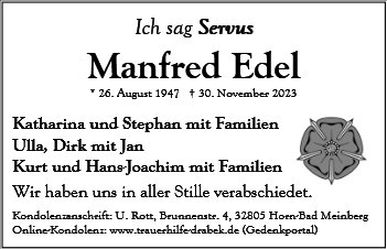 Manfred Edel