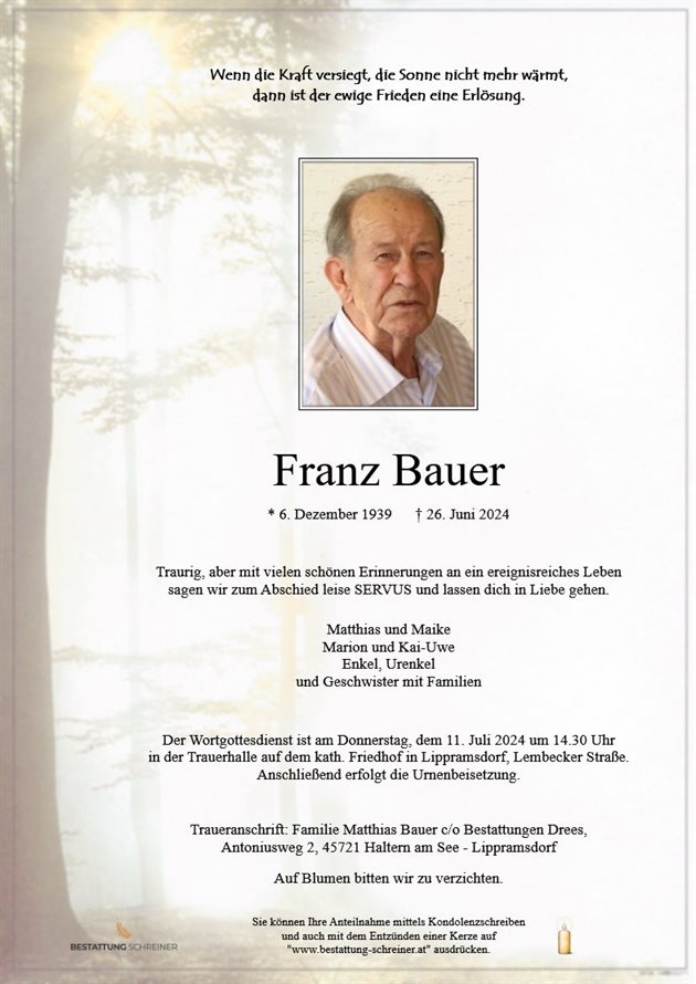 Franz Bauer