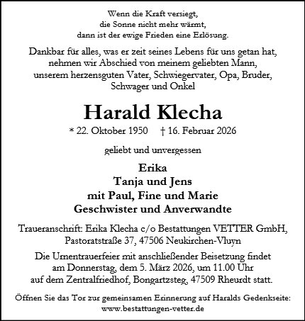 Harald Klecha