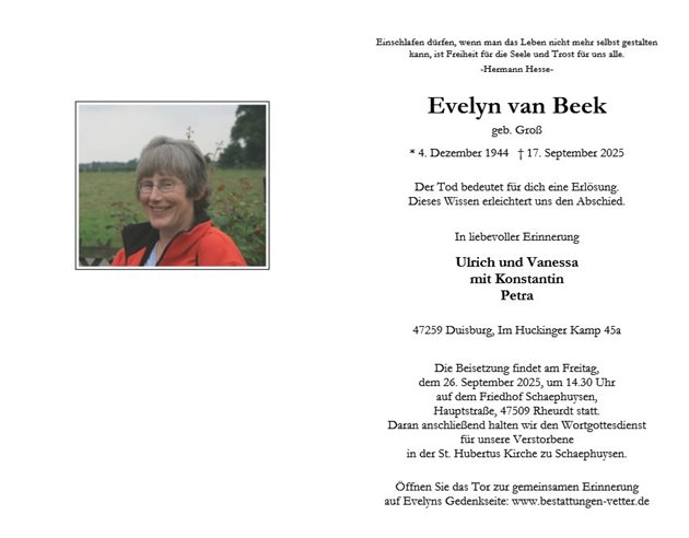 Evelyn van Beek