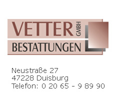 Bestattungen VETTER GmbH