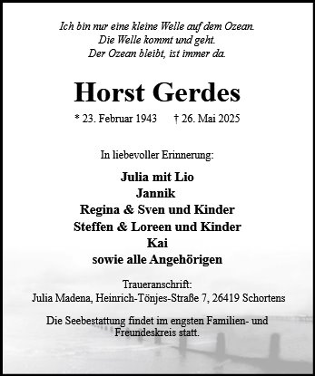 Horst Gerdes
